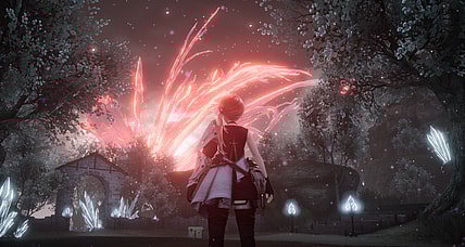 The player character strikes out on their own in Harvestella (2022), Square Enix