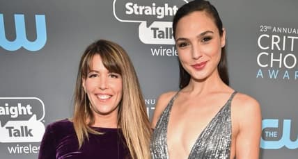 Patty Jenkins and Gal Gadot