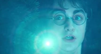 Harry Potter sees the light