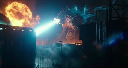 Godzilla lays waste