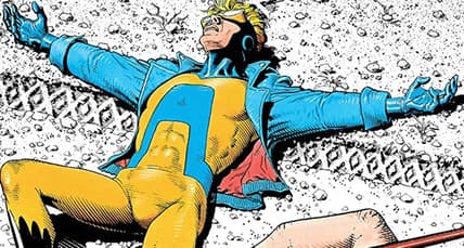 The Animal Man sprawls