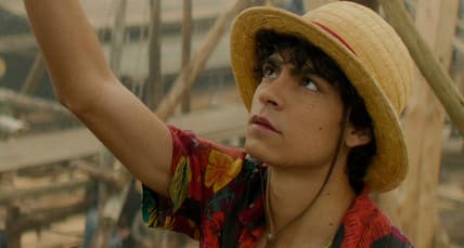 One Piece. Iñaki Godoy as Monkey D. Luffy in season 1 of One Piece. Cr. Courtesy of Netflix © 2023