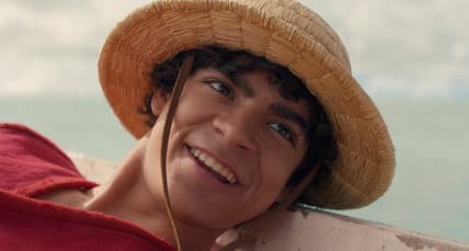 One Piece. Iñaki Godoy as Monkey D. Luffy in season 1 of One Piece. Cr. Courtesy of Netflix © 2023