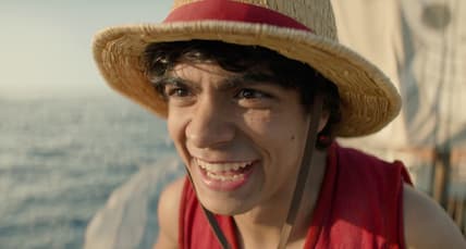 Luffy (Iñaki Godoy) looks to the Grand Line in One Piece Season 1 Episode 8 "Worst in the East' (2023), Netflix