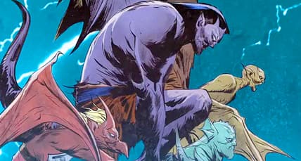 The Manhattan Clan prepares to fly on Jae Lee's variant cover to Gargoyles: Season 4 Vol. 1 #1 "A Little Crazy" (2023), Dynamite Entertainment