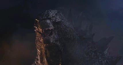The King about to battle a MUTO in Hawaii in Godzilla (2014), Legendary Pictures
