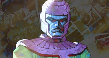 Kang the Conqeuror finds himself defeated on Kael Ngu's cover to Timeless Vol. 2 #1 (2022), Marvel Comics
