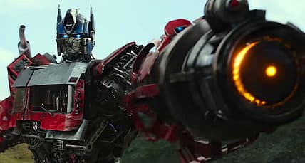 Optimus Prime takes aim in Transformers: Rise of the Beasts (2023), Paramount Pictures