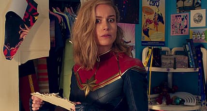 Captain Marvel tries to make sense of her recent location-swap in Ms. Marvel Season 1 Episode 6 "No