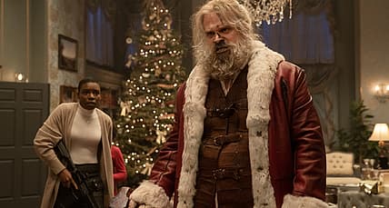 'Violent Night' Review - Santa Delivers An Ooey Gooey Squelchy Head Squashing