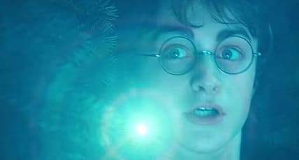 Harry Potter sees the light