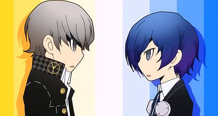Yu Narukami meets Makoto Yuki in Persona Q: Shadow of the Labyrinth (2014), Atlus