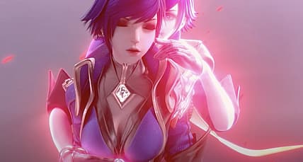 Violet's mind assaulted by illusions before acquiring Demonic Morphed skin in Arena of Valor