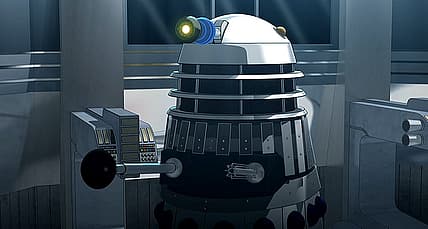 An animated Dalek from 'The Evil of the Daleks' (1967), BBC