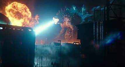 Godzilla lays waste