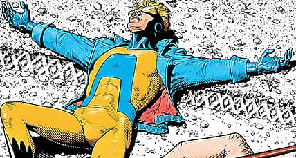 The Animal Man sprawls