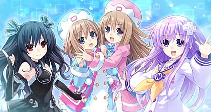 CPU Candidates Uni, Rom, Ram, and Nepgear in Neptunia: Sisters VS Sisters (2023), Idea Factory