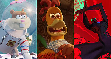 SpongeBob and Sandy Cheeks, Rocky and Ginger, and Ultraman in Netflix animated films (2023)