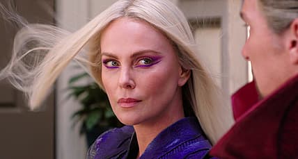 Clea (Charlize Theron) asks Doctor Strange for help repairing the multiverse in Doctor Strange in