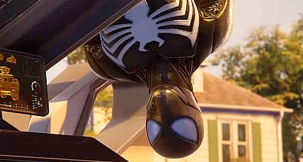 Spider-Man (Yuri Lowenthal) learns The Lizard's location in Marvel's Spider-Man 2 (2023), Sony /