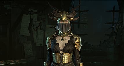 Sorcerer armor available from the cosmetics Shop in Diablo IV (2023), Blizzard Entertainment