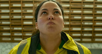 Adela (Laura Galan) begins to lose it in One Night with Adela (2023), ConUnPack