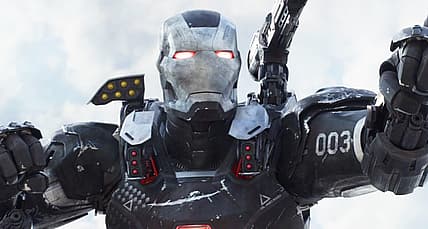 War Machine prepares to unload in Captain America: Civil War (2016), Marvel Entertainment