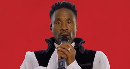 Billy Porter and Stephen Stills perform Buffalo Springfield's For What It's Worth at 2020 DNC
