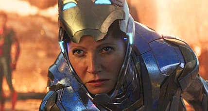 Pepper Potts dons Rescue armor in Avengers: Endgame (2019), Marvel Entertainment