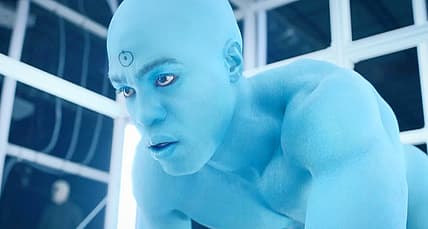 Doctor Manhattan (Yahya Abdul-Mateen II) is captured by The Kavalary in Watchmen Season 1 Episode 9