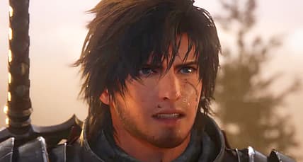 Clive Rosfield (Yuma Uchida) demands answers about his Eikon background in Final Fantasy XVI