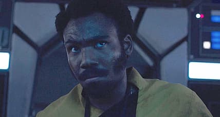 Lando Calrissian prepares hyperspace jump in Solo: A Star Wars Story (2018), Lucasfilm
