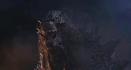 The King about to battle a MUTO in Hawaii in Godzilla (2014), Legendary Pictures