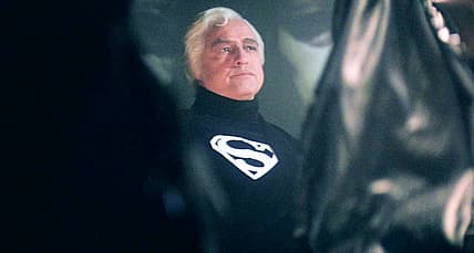 Jor-El (Marlon Brando) sentences Zod (Terrence Stamp), Superman: The Movie, Warner Bros.