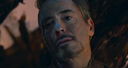Tony Stark lies still after sacrificing himself in Avengers: Endgame (2019), Marvel Studios