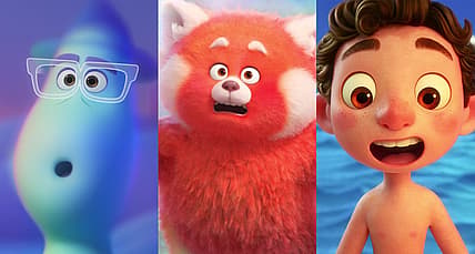 Joe attempts to buy time for 22 in Soul (2020), Disney/Pixar