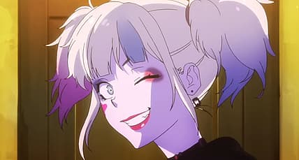 Harley Quinn (Anna Nagase) throws caution to the wind in Suicide Squad ISEKAI (2023), Warner Bros