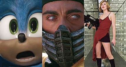 Split image of Sonic, Scorpion and Alice