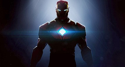 Promo art for Iron Man, from Motive Studio