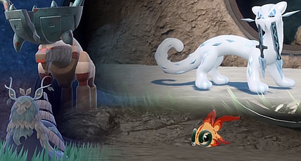 The four Treasures of Ruin: Ting-Lu, Chien-Pao, Wo-Chien, and Chi-Yu via Pokémon Scarlet & Violet (2022), Nintendo