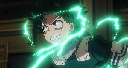 Deku prepares to unleash his true power in My Hero Academia: World Heroes' Mission (2021), Bones via Blu-ray