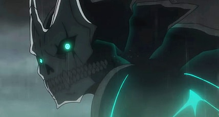 The titular hero makes his monstrous debut in the second teaser trailer for Kaiju No. 8 (2023) Production IG via Youtube