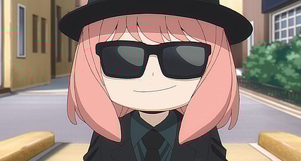 Anya Forger promoting the Spy x Family Jump Festa 2023 Super Stage Presentation via Twitter