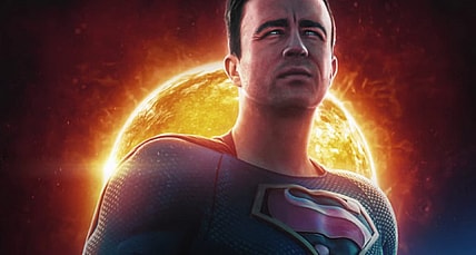 Glenn Kiil on Superman-Solar poster