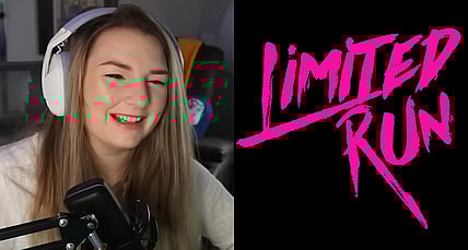 Kara Lynne appears on Sacred Symbols+ Episode 263 "Kara Lynne's Limited Run Games Saga" / Limited Run Games Official Logo