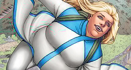 Faith takes flight in Faith Vol. 2 #1 "Faith" (2016), Valiant Entertainment
