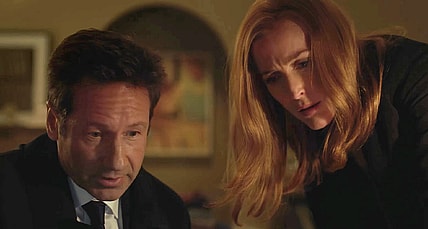 discover their investigation is being impeded by the Department of Defense in The X-Files Season 11 Episode 5 "Ghouli" (2018), 20th Century Studios