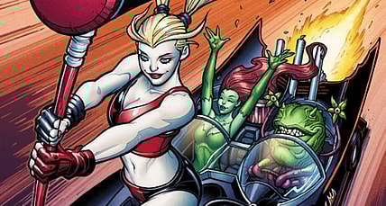 Screenshot - Chad Hardin, Harley Quinn cover
