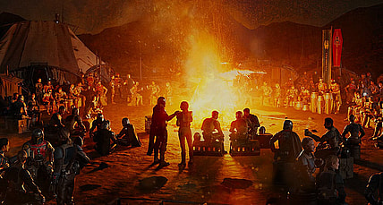 Promotional concept art for 'The Mandalorian' (2023), Disney+