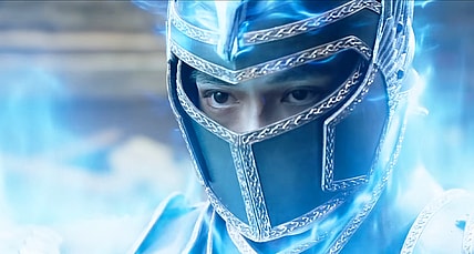 Seiya (Mackenyu) embraces the power of the Pegasus cloth in Knights of the Zodiac: The Beginning (2023), Sony